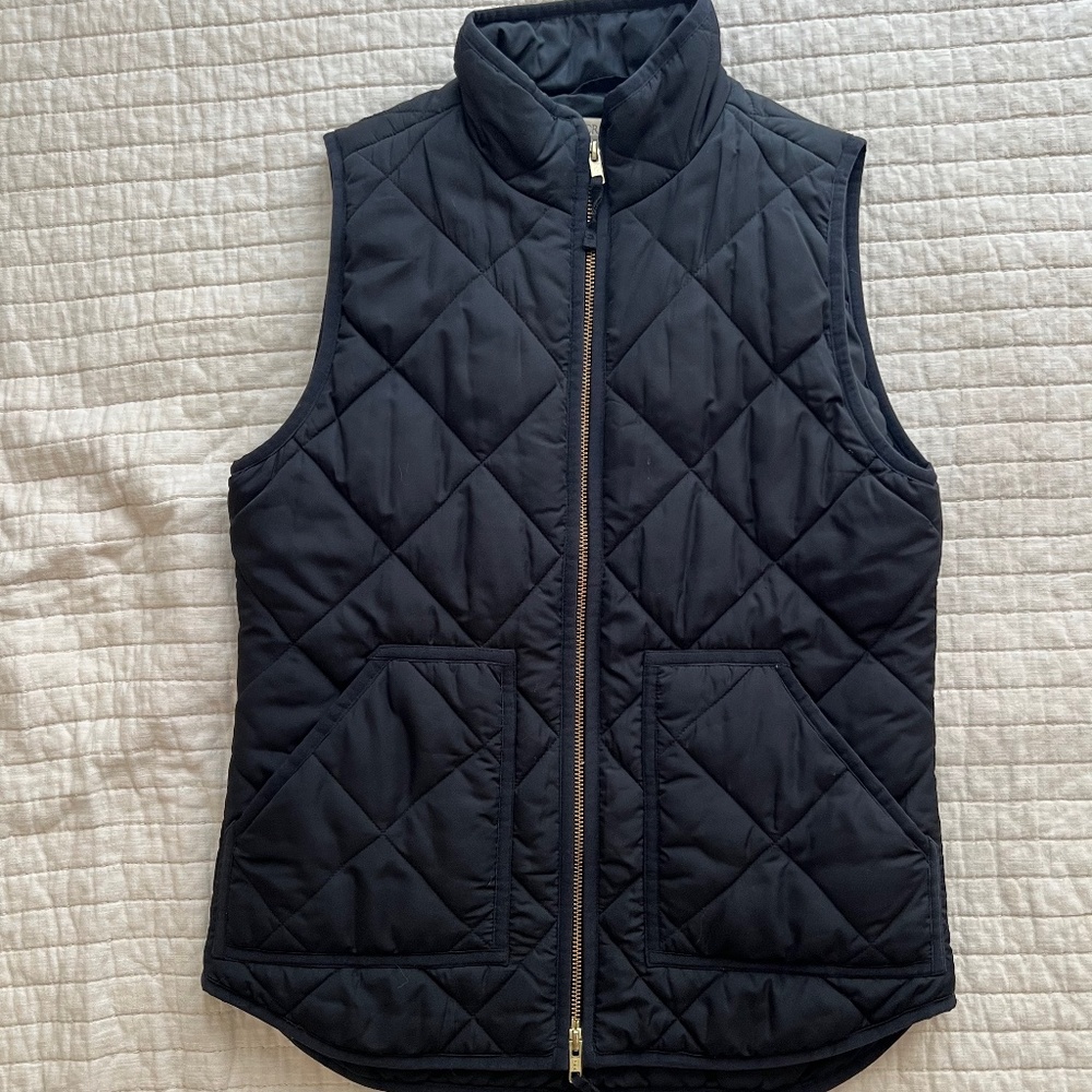 J. Crew Black Vest (Size XS)